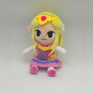 Princess Zelda 8-inch plush toy from The Legend of Zelda: The Wind Waker